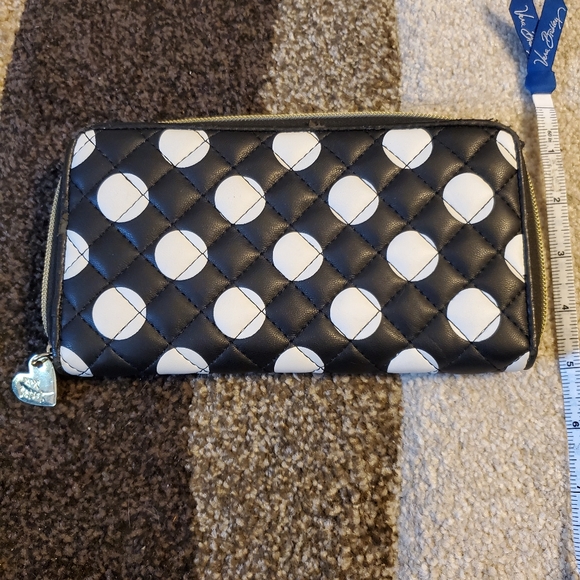 EUC BETSEY JOHNSON POLKA DOT WALLET - Picture 6 of 6
